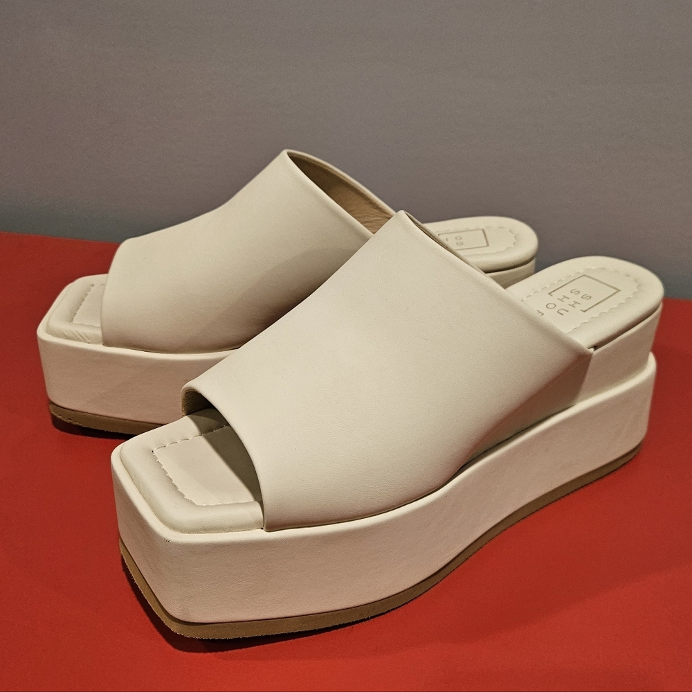 Women's Square Toe Platform Sandals